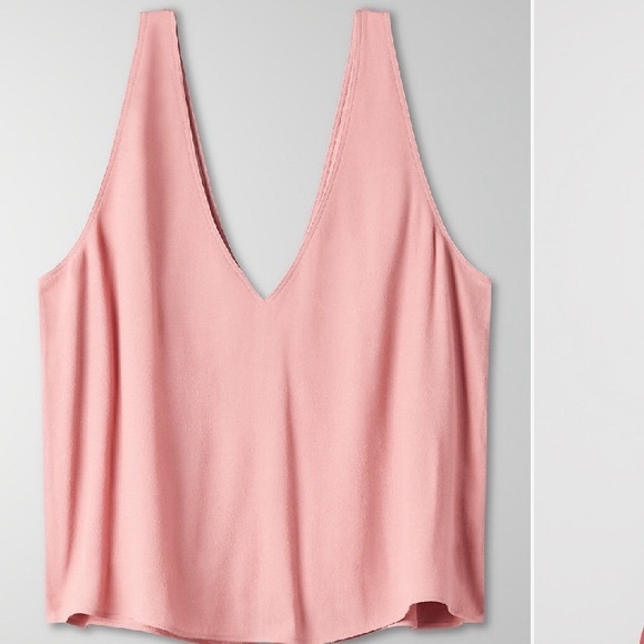 Aritzia pink blouse XXS - Picture 4 of 5